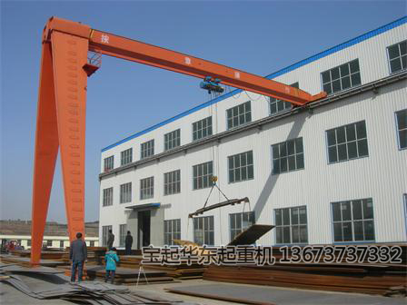 MHB型電動葫蘆半門式起重機(jī)